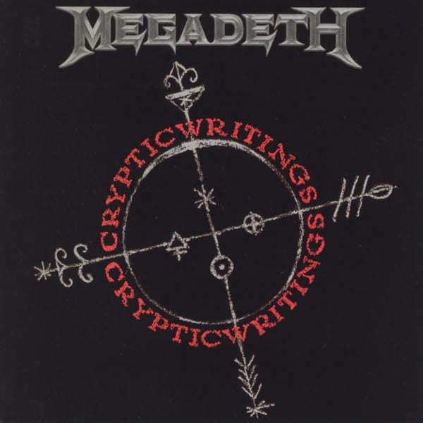 Cryptic Writings by Megadeth, album cover
