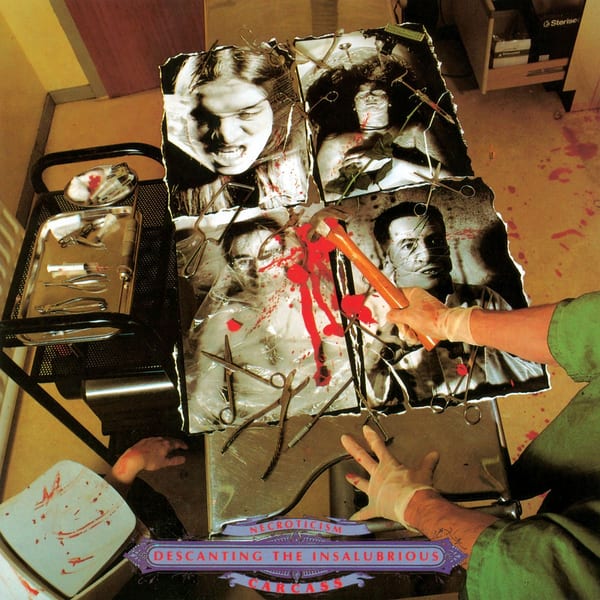 Necroticism: Descanting the Insalubrious by Carcass, album cover