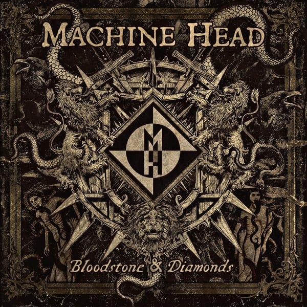 Bloodstone & Diamonds by Machine Head, album cover