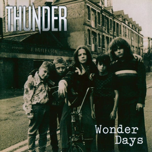 Wonder Days by Thunder, album cover