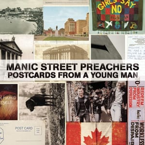Postcards From a Young Man EP by Manic Street Preachers, album cover