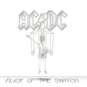 Flick of the Switch by AC/DC, album cover