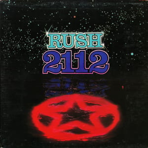 2112 by Rush, album cover