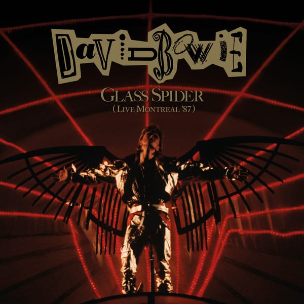 Glass Spider by David Bowie, album cover