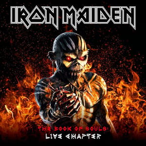 The Book of Souls: Live Chapter by Iron Maiden, album cover