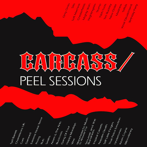 Peel Sessions by Carcass, album cover