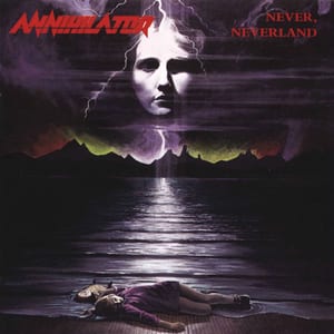 Never, Neverland by Annihilator, album cover