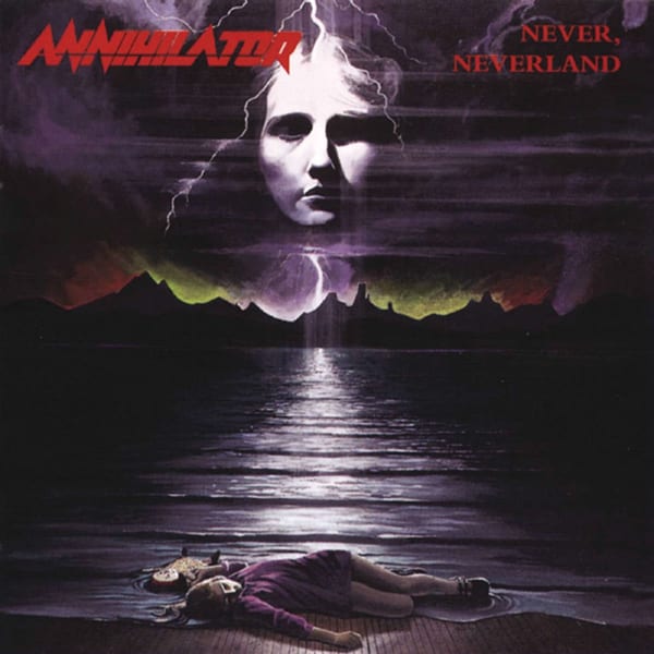 Never, Neverland by Annihilator, album cover