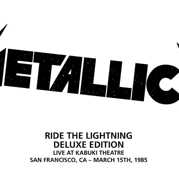 1985-03-15: Kabuki Theater, San Francisco, CA, USA by Metallica, album cover