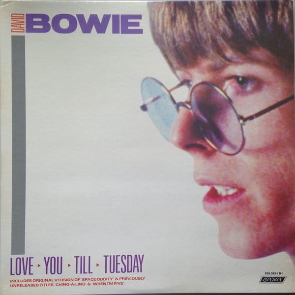 Love You Till Tuesday by David Bowie, album cover