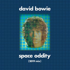 Space Oddity by David Bowie, album cover
