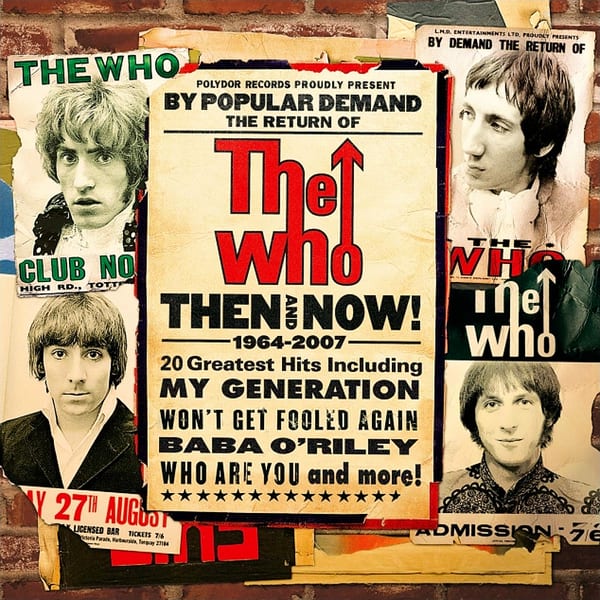 Then and Now by The Who, album cover