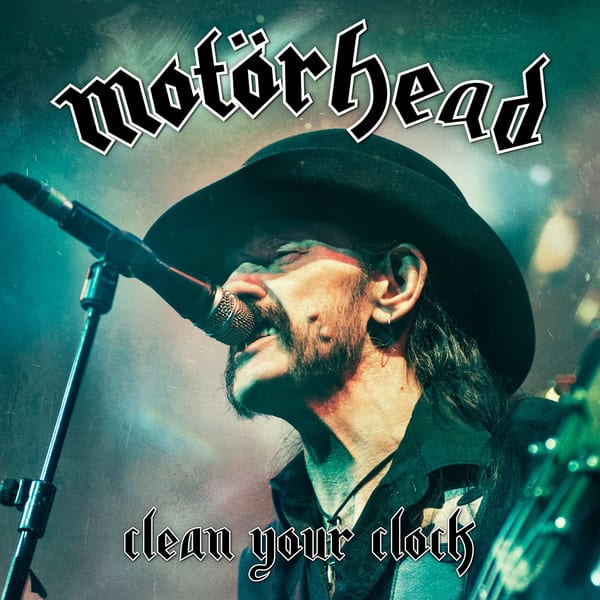 Clean Your Clock by Motörhead, album cover
