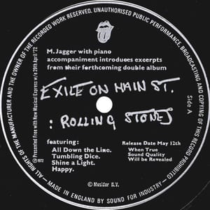 The Rolling Stones / Curved Air / Fanny by The Rolling Stones, album cover
