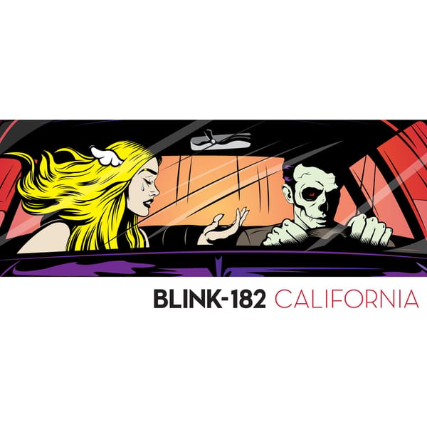 California by blink‐182, album cover