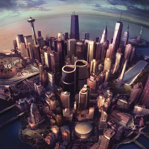 Sonic Highways by Foo Fighters, album cover