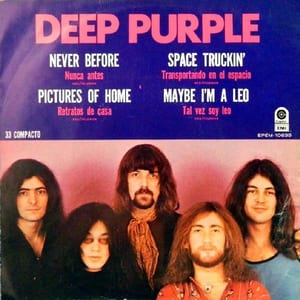 Never Before by Deep Purple, album cover