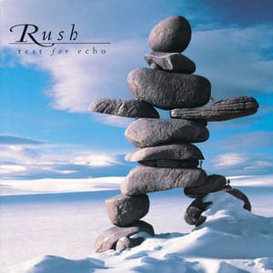Test for Echo by Rush, album cover