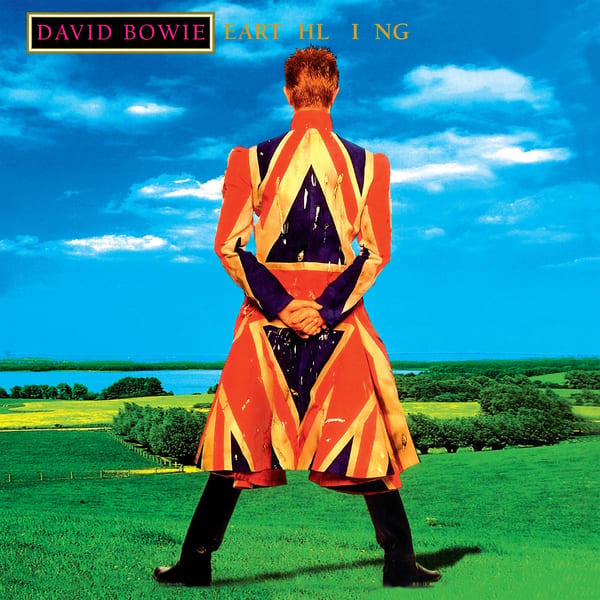 Earthling by David Bowie, album cover