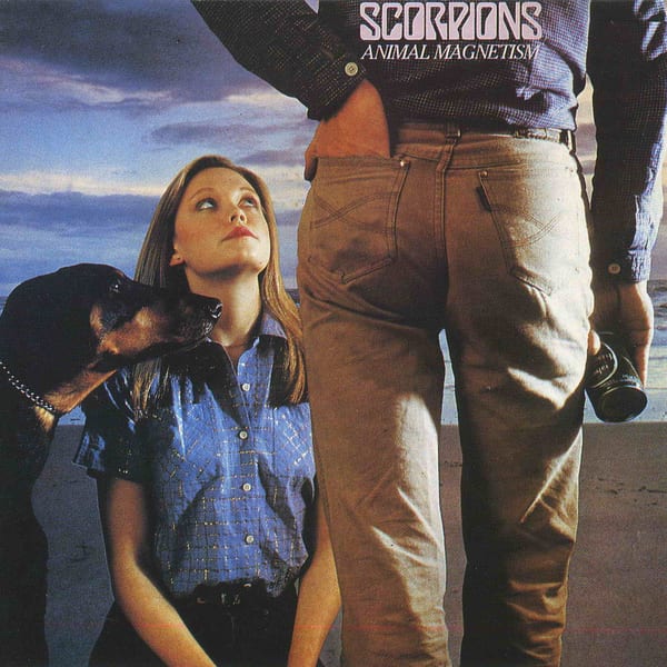 Animal Magnetism by Scorpions, album cover