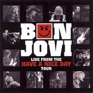 Live From the Have a Nice Day Tour by Bon Jovi, album cover