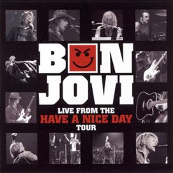 Live From the Have a Nice Day Tour by Bon Jovi, album cover