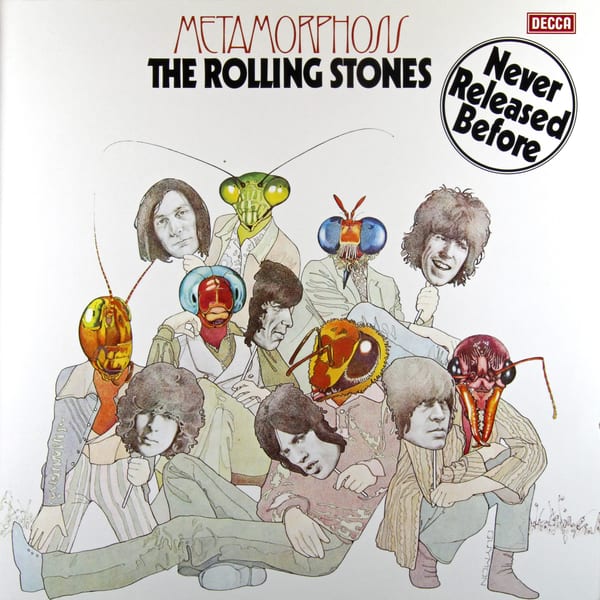 Metamorphosis by The Rolling Stones, album cover