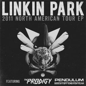 2011 North American Tour EP by Linkin Park, album cover