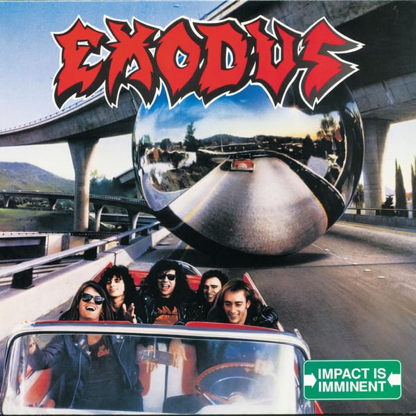 Impact Is Imminent by Exodus, album cover