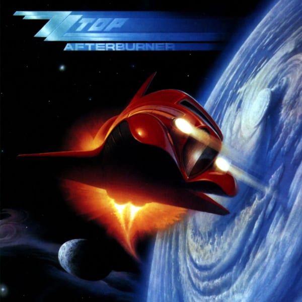 Afterburner by ZZ Top, album cover