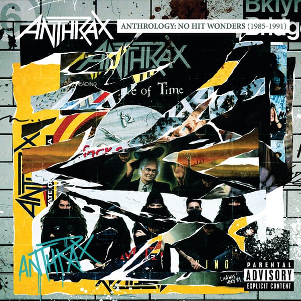 Anthrology: No Hit Wonders (1985–1991) by Anthrax, album cover