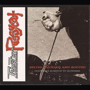 Belted, Buckled and Booted by Faster Pussycat, album cover
