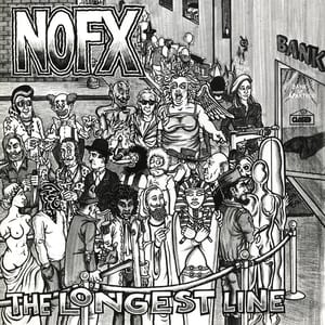 The Longest Line by NOFX, album cover