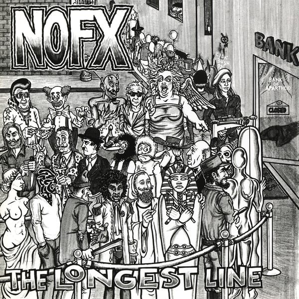 The Longest Line by NOFX, album cover