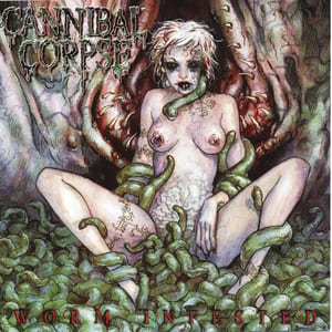 Worm Infested by Cannibal Corpse, album cover