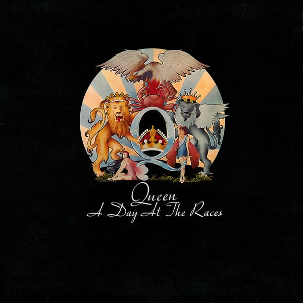 A Day at the Races by Queen, album cover