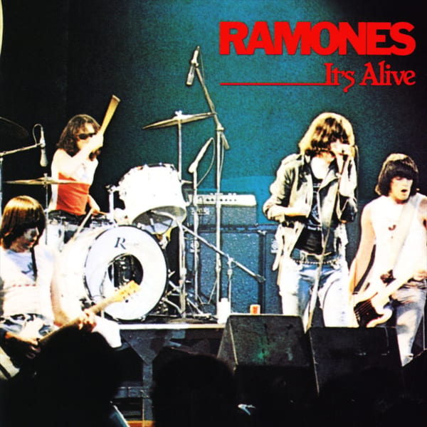 It’s Alive by Ramones, album cover