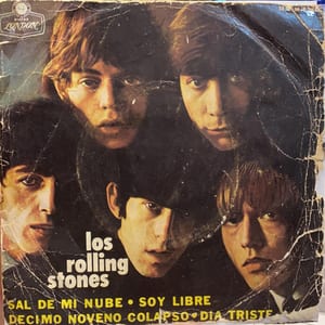 Sal de mi nube by The Rolling Stones, album cover