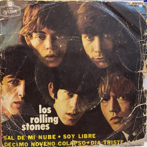 Sal de mi nube by The Rolling Stones, album cover