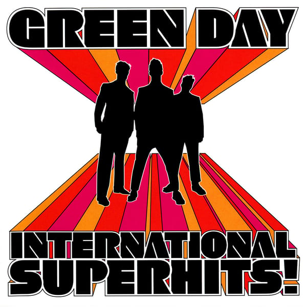 International Superhits! by Green Day, album cover