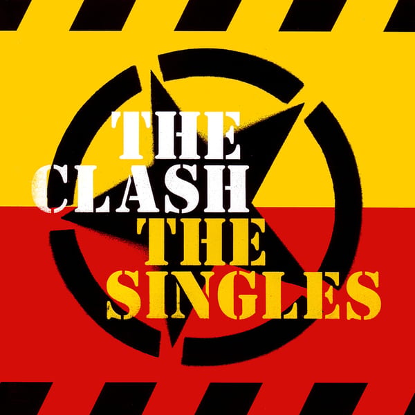 The Singles by The Clash, album cover