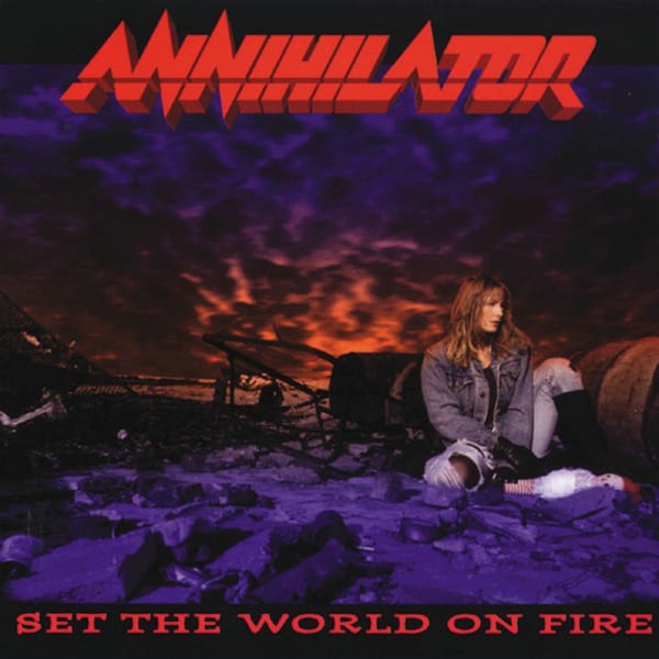 Set the World on Fire by Annihilator, album cover