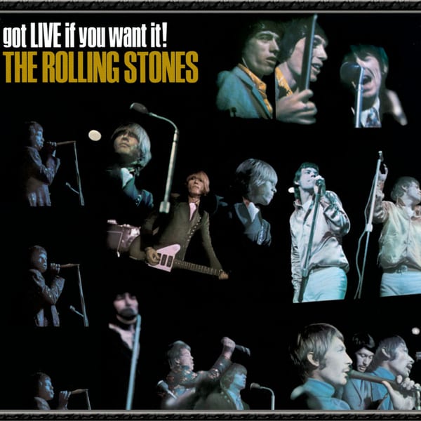 Got Live If You Want It! by The Rolling Stones, album cover