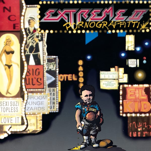 Extreme II: Pornograffitti (A Funked Up Fairy Tale) by Extreme, album cover