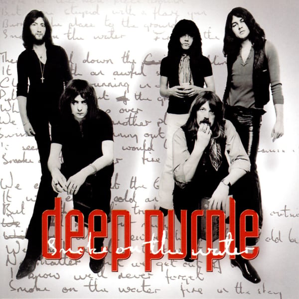 Smoke on the Water: The Best of by Deep Purple, album cover