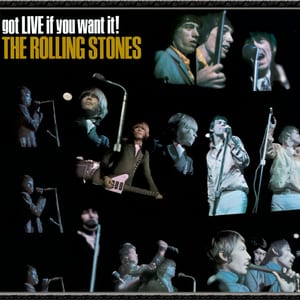 Got Live If You Want It! by The Rolling Stones, album cover