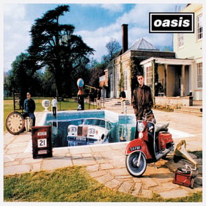 Be Here Now by Oasis, album cover