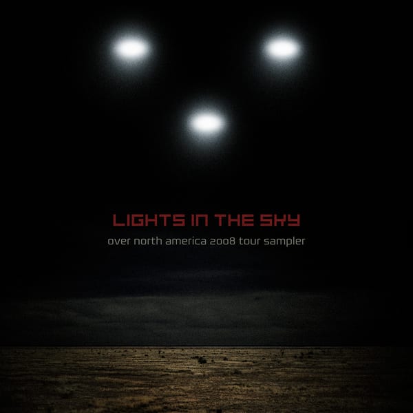 Lights in the Sky: Over North America 2008 Tour Sampler by Nine Inch Nails, album cover
