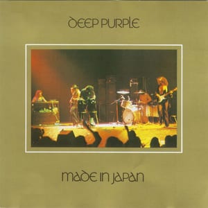 Made in Japan by Deep Purple, album cover