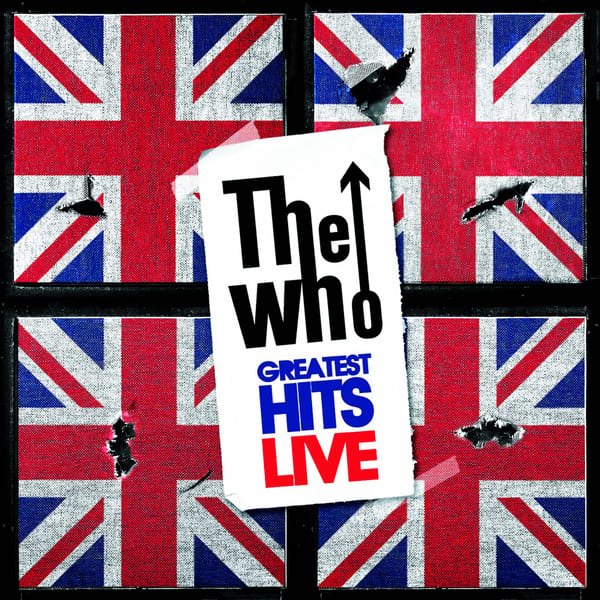 Greatest Hits Live by The Who, album cover